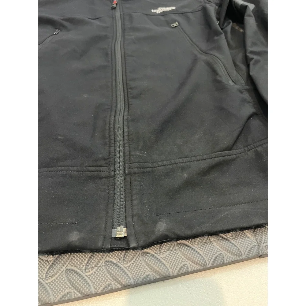 The North Face Summit Series‎ Jacket Mens Large Black Windstopper Softshell Zip